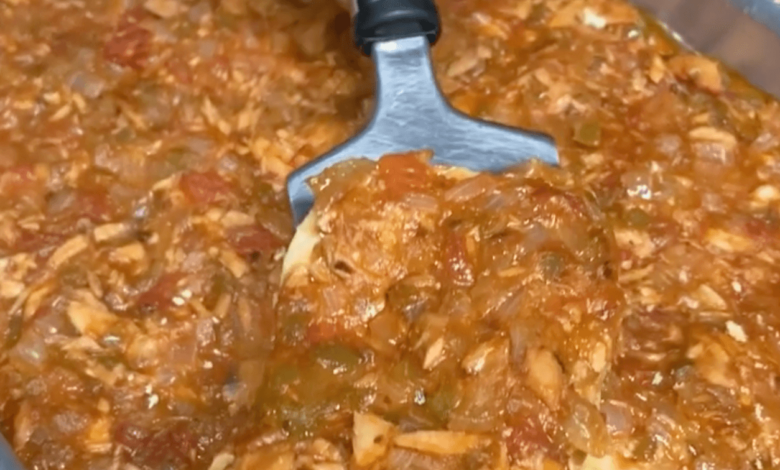 pizza caseira de Atum